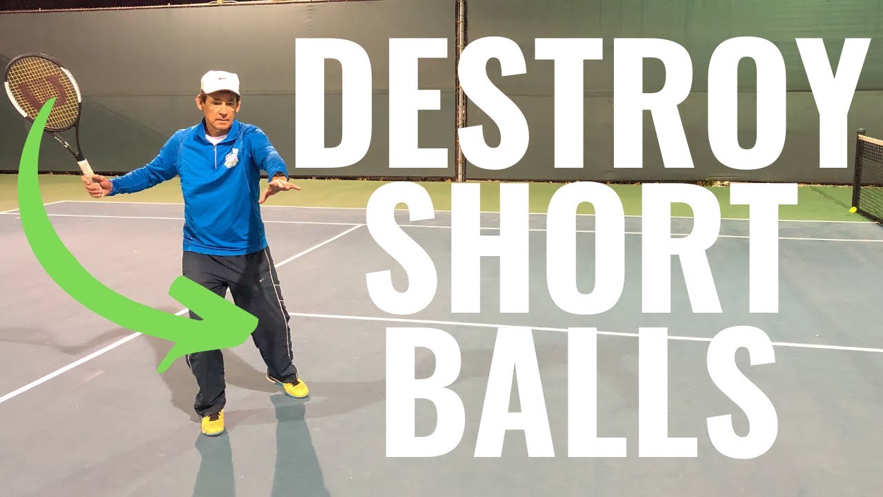 Tennis Lesson: How To Put Away Short Balls