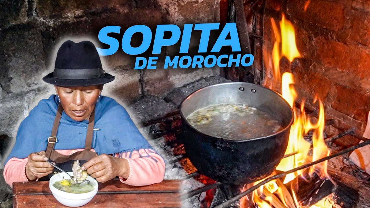 RICA SOPA DE MOROCHO (Hecho a leña) | Doña Empera