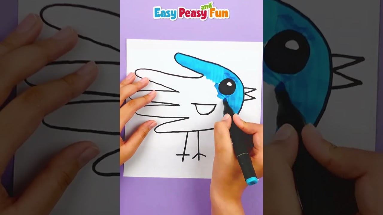 Bird Handprint Art Idea