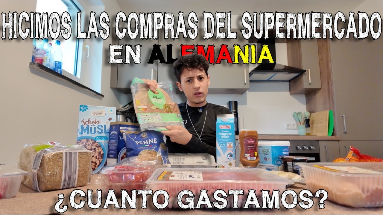HICIMOS LA COMPRA MENSUAL EN ALEMANIA - CUANTO GASTAMOS?
