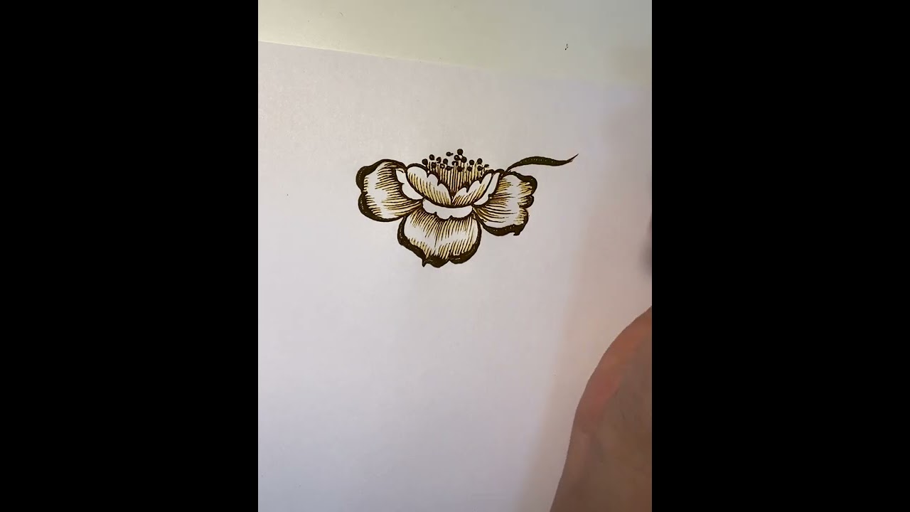 Gulfy henna elements / Dubai henna / floral henna art