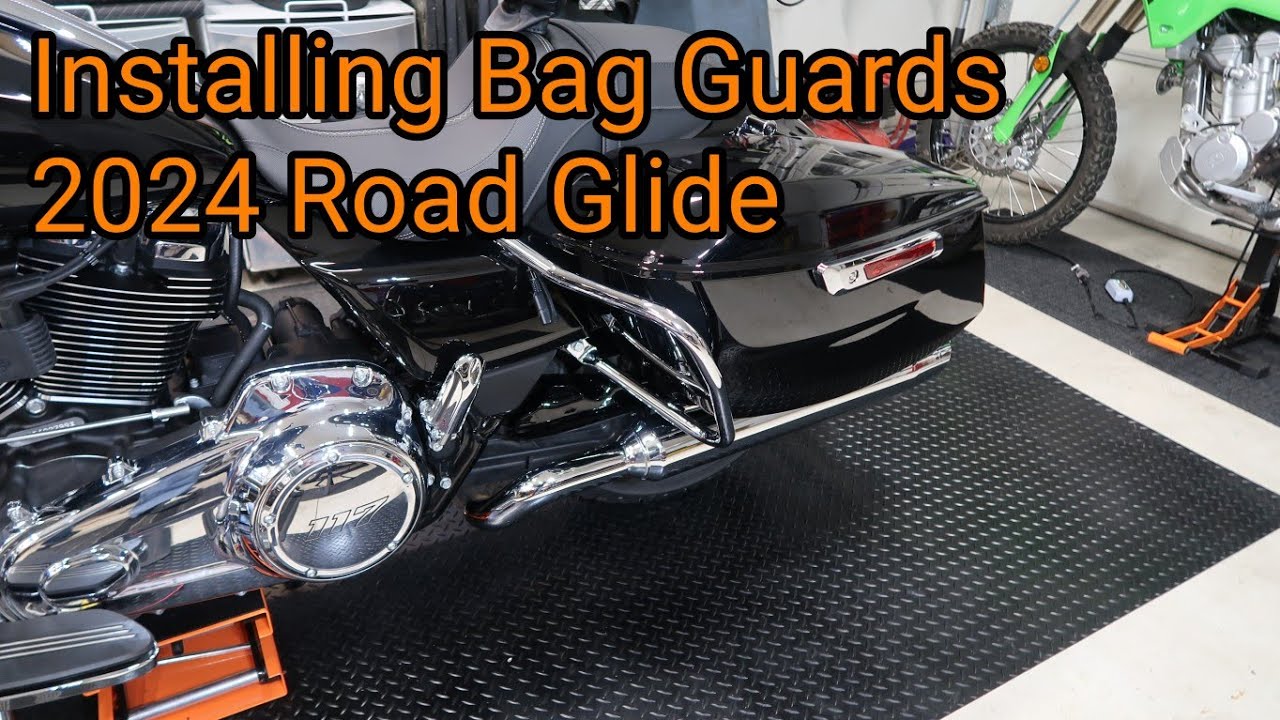 Как установить защиту заднего кофра на Road Glide 2024 года