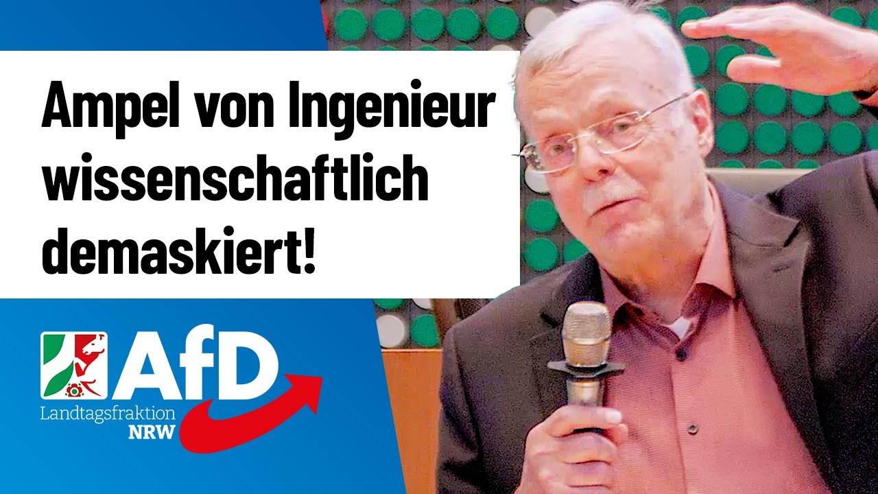 Ampel von Ingenieur wissenschaftlich demaskiert! – Dr.-Ing. Hans-Bernd Pillkahn