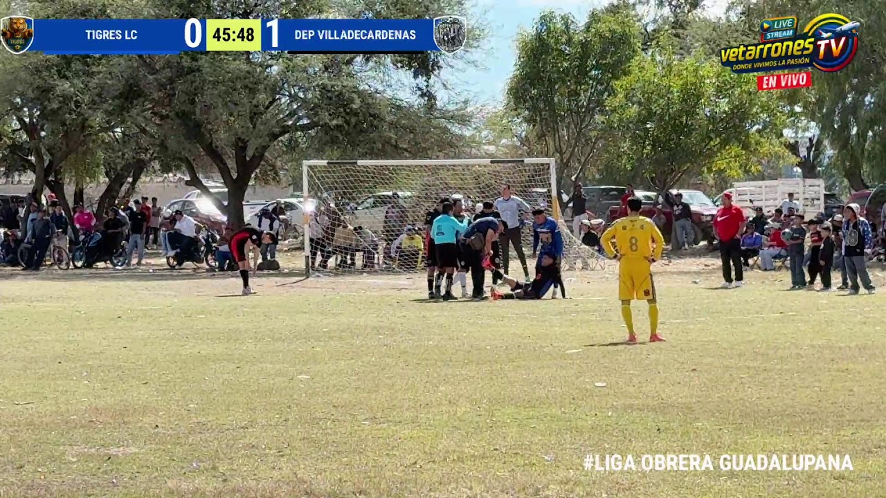 LIGA DE ALDAMA DR FELIX GUTIÉRREZ
TIGRES LC VS DEP VILLA DE CARDENAS 
PRIMER TIEMPO 
JORNADA 1
