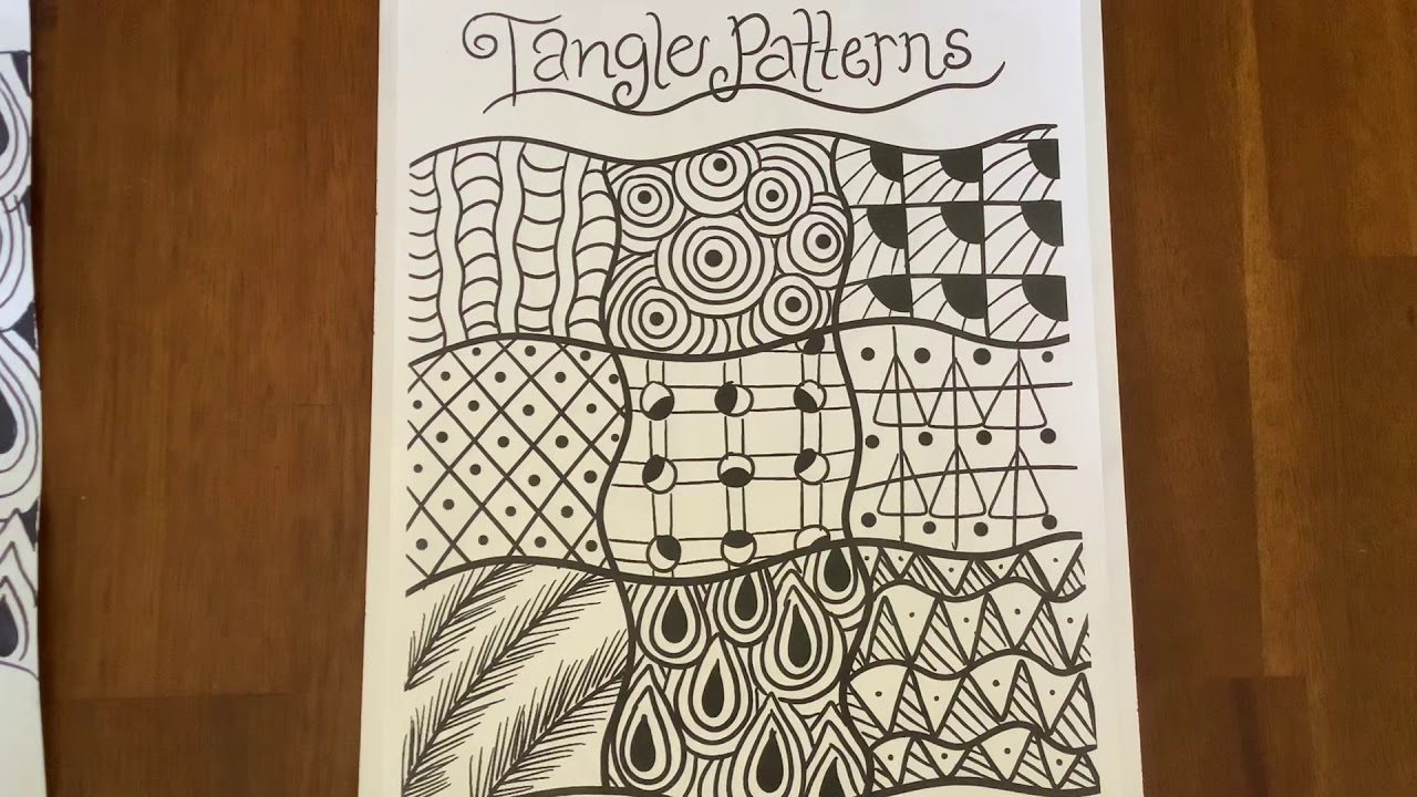 Introduction to Zentangle Steps
