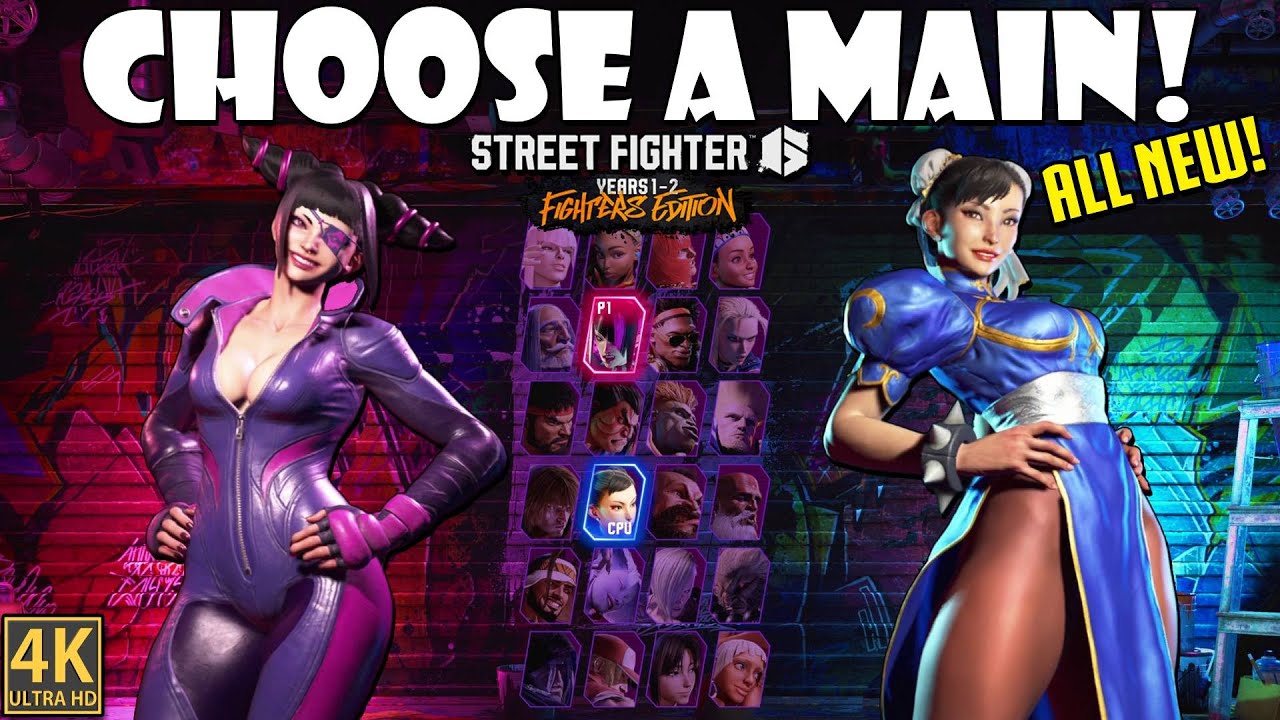 Street Fighter 6 - How to Choose your Main Character! (ALL NEW 2026 EDITION!)