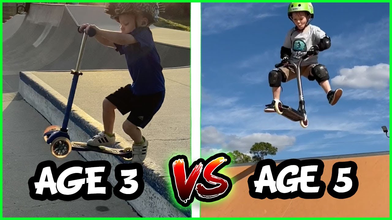 2 Year Scooter Progression | Krazy Kai