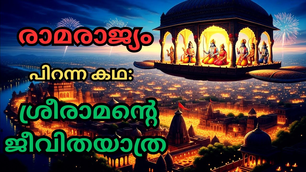 ശ്രീരാമന്റെ ജീവിതം: അയോധ്യ മുതൽ വൈകുണ്ഠം വരെയുള്ള സമ്പൂർണ്ണ ഇതിഹാസം | Ramayana Full Story Malayalam