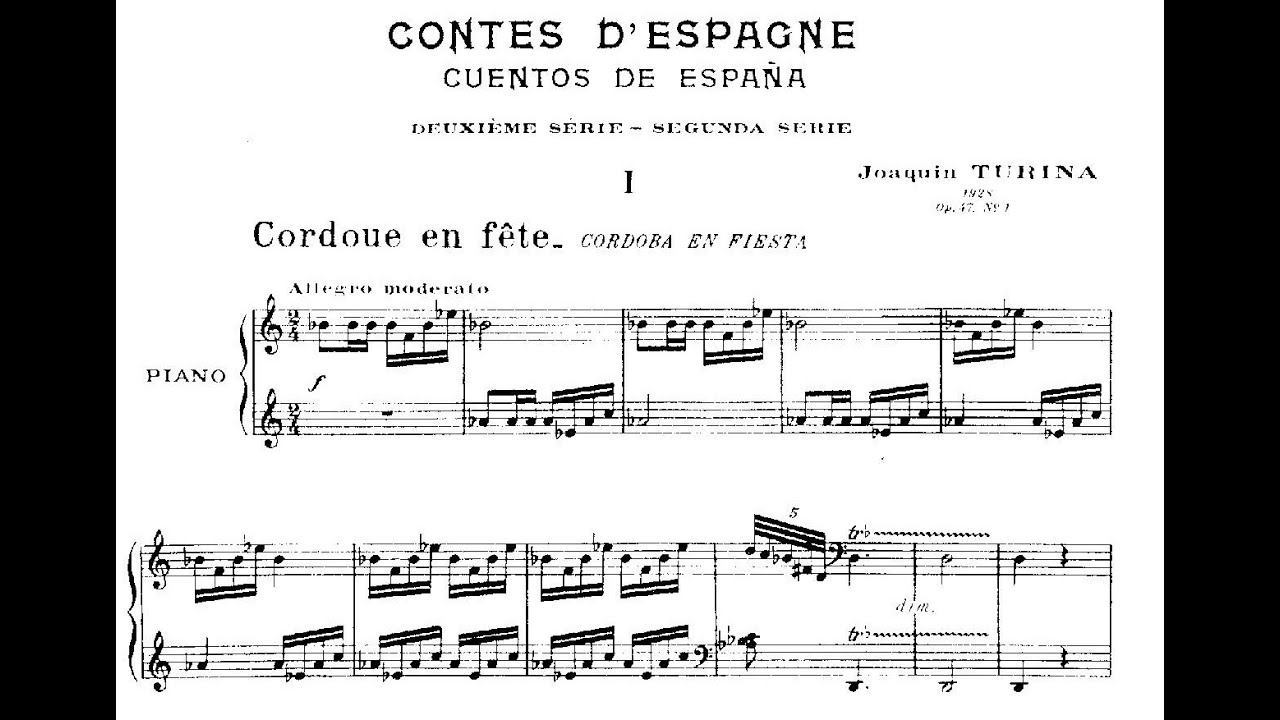 Joaquín Turina: Cuentos de España, serie II Op. 47 (1929)