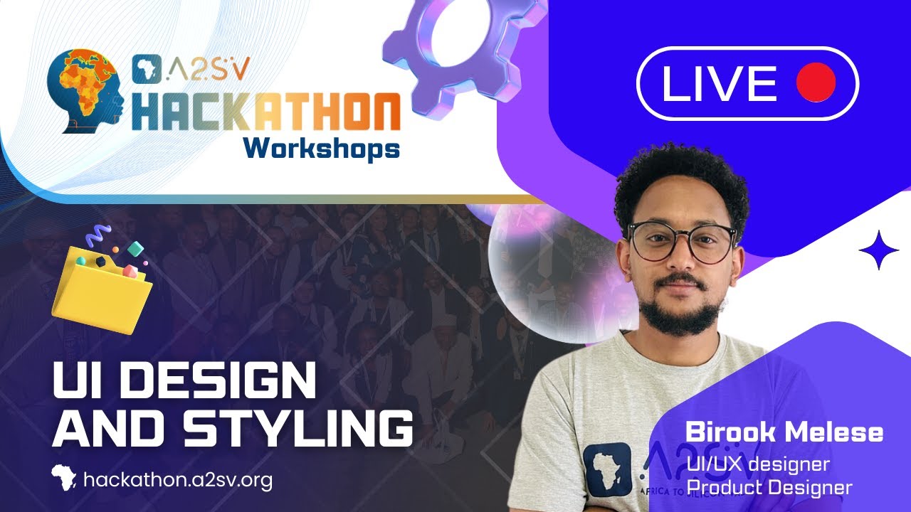 UI Design and Styling  -  A2SV 2024 Hackathon - Workshop