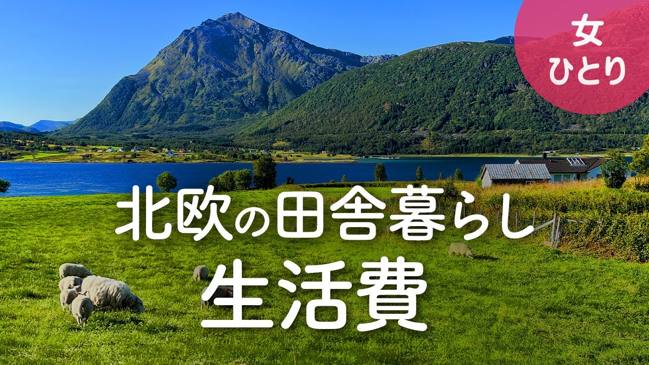 【北欧の生活費】ノルウェー田舎暮らし体験・1ヶ月間の費用を公開【海外生活】