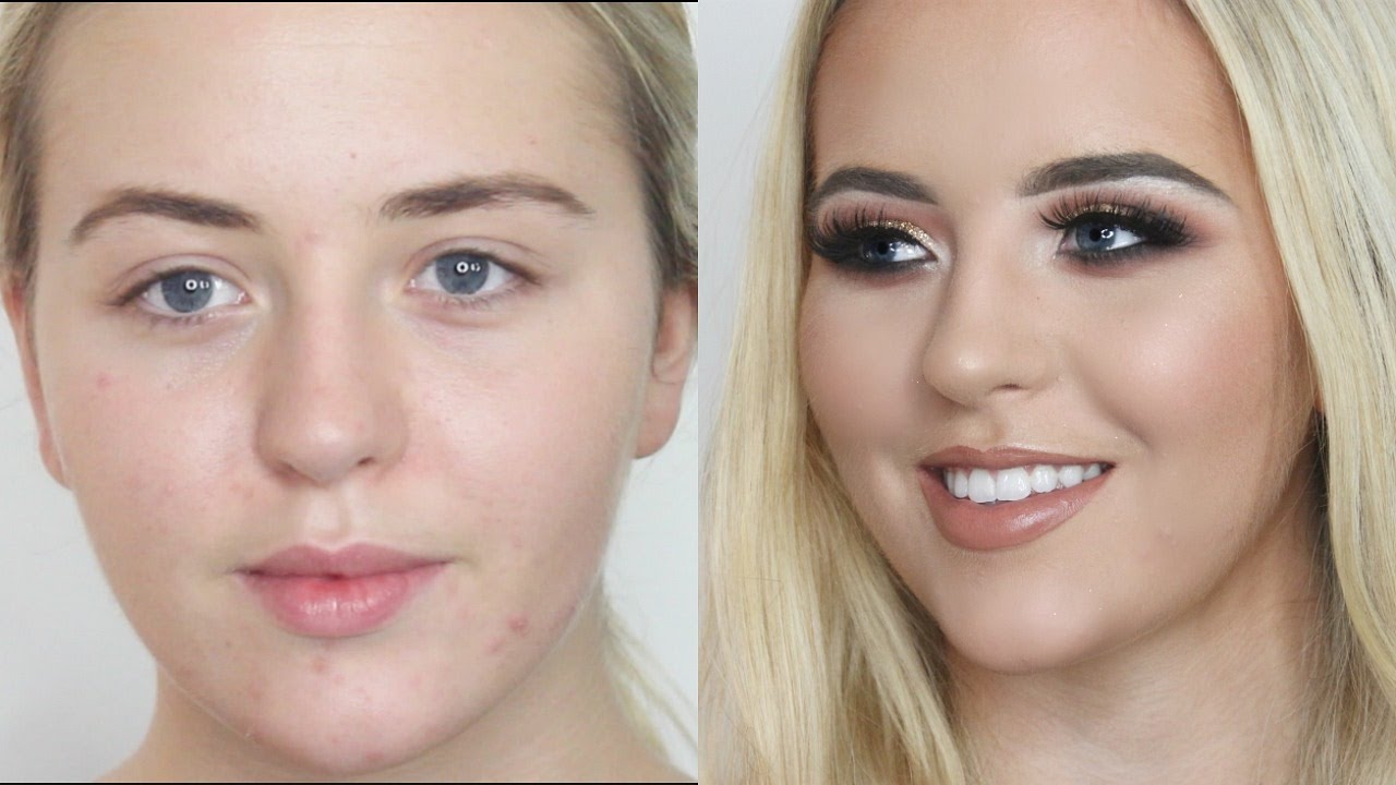 Rose Gold Glam Glitter Tutorial | Make Up On A Client ♡