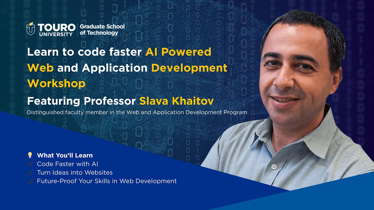 Learn to code faster Al Powered Web and Application Development Workshop | GST Workshop Spring 2025