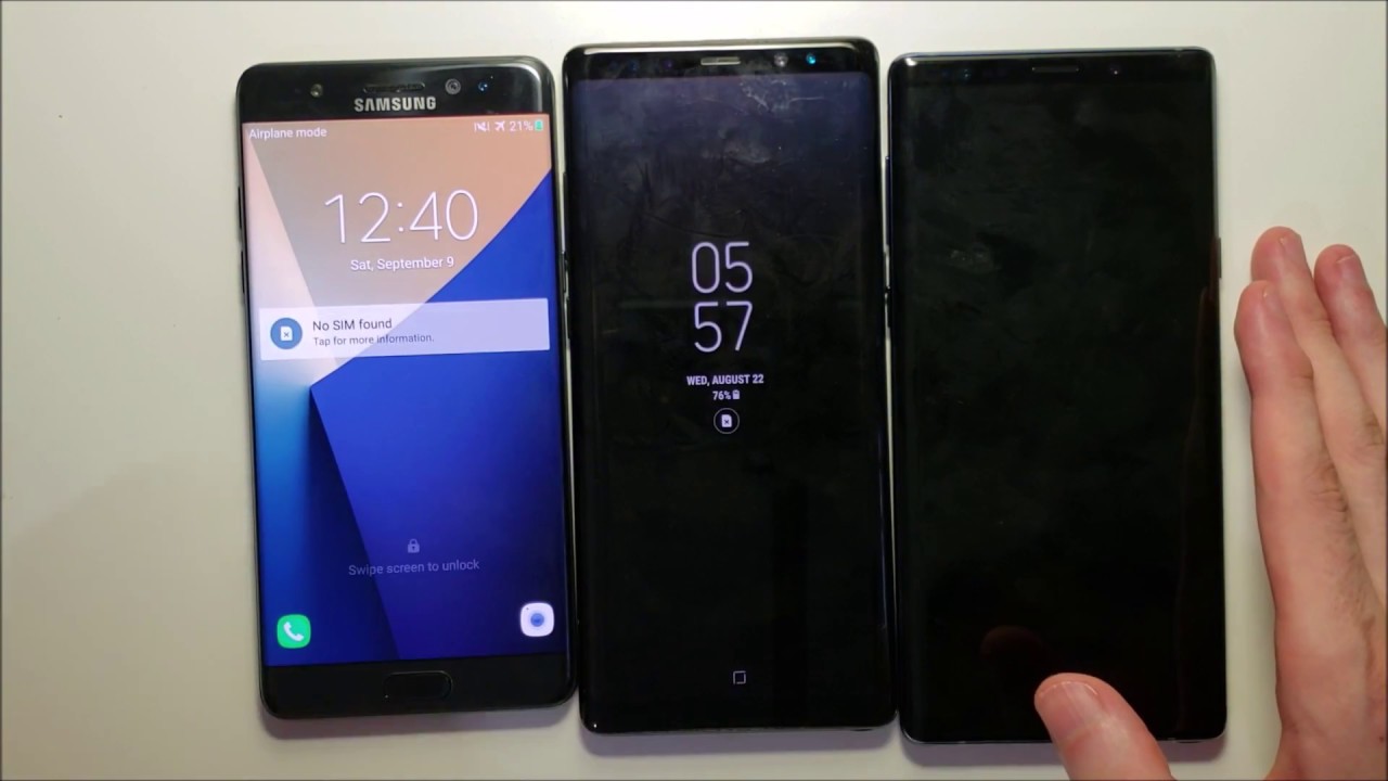 Samsung Galaxy Note 9 Unboxing! Hands On vs Note 7 & 8!