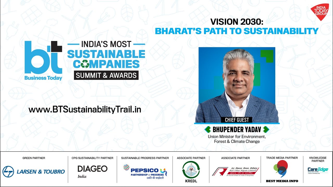 Vision 2030: India’s Roadmap To Sustainability | Union Minister Bhupender Yadav Speaks