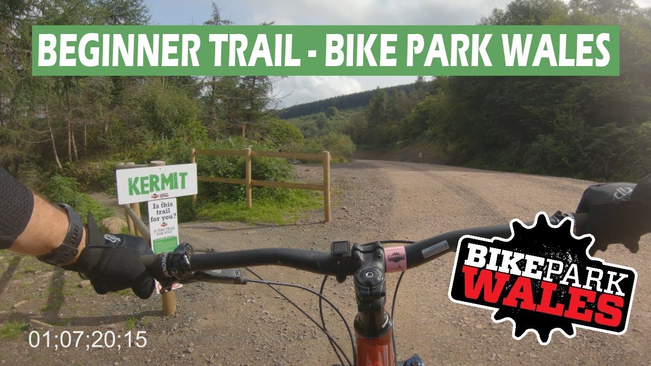 Kermit - Bike Park Wales New Green Beginner Trail - 4K