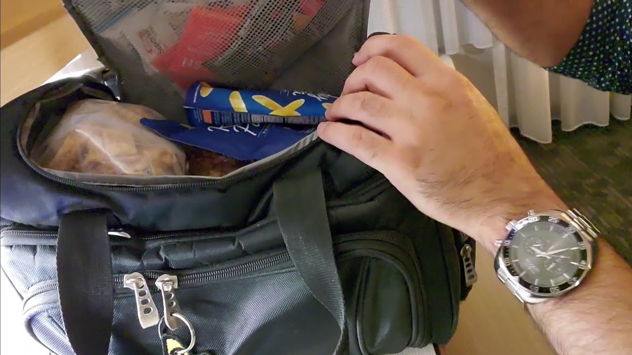 What's in my flight attendant cooler?