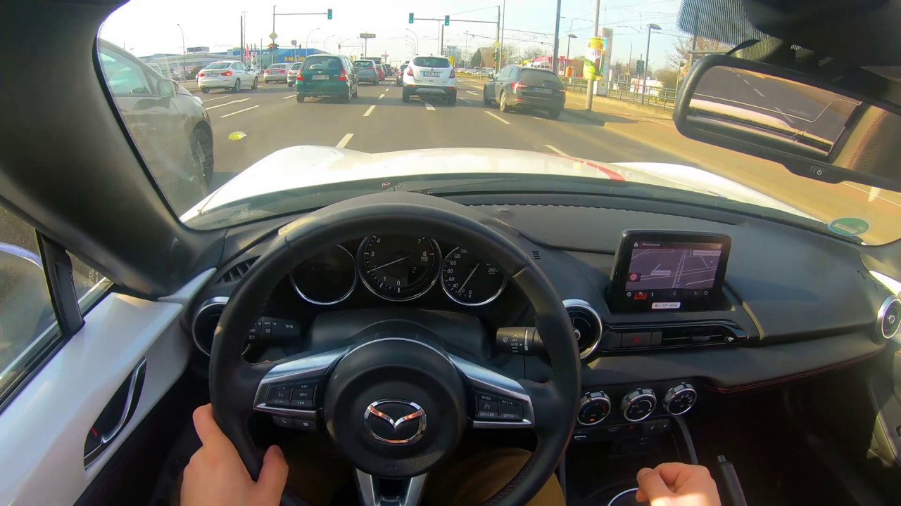// 🚗 Mazda MX-5 RF ND | POV | Test Drive | City Drive - Berlin | 4K