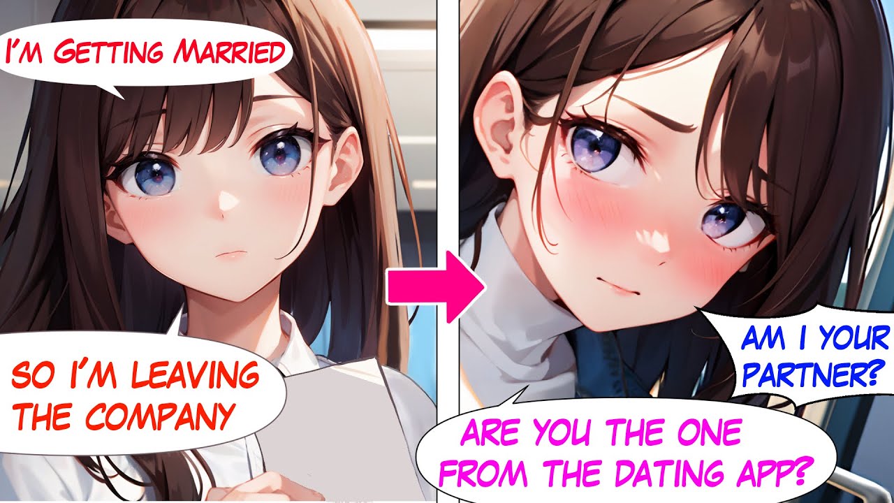 My junior is resigning because she is getting married, but the partner was me from the app【RomCom】