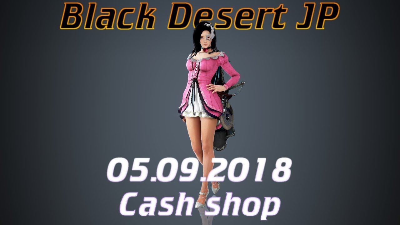BDO JP - 05.09.2018 Cash shop