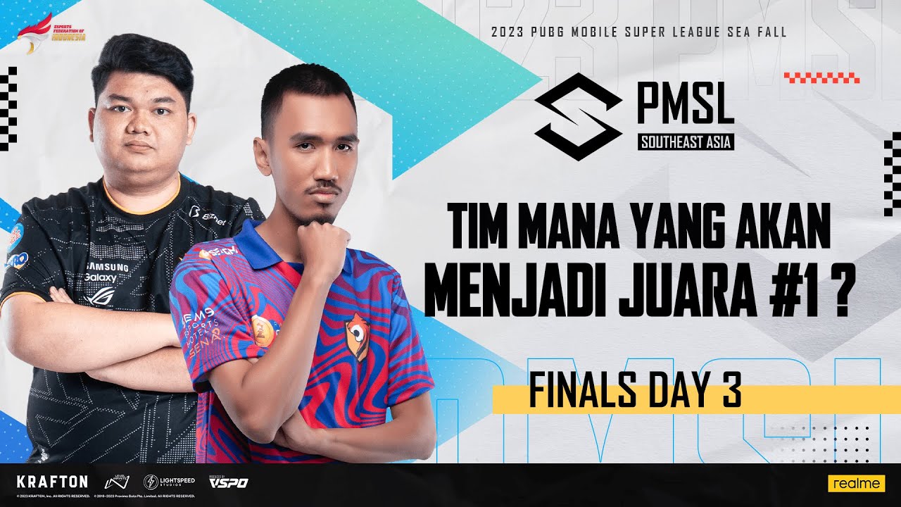 [ID] 2023 PMSL SEA GFD3 | Fall | TIM MANA YANG AKAN MENJADI JUARA #1?