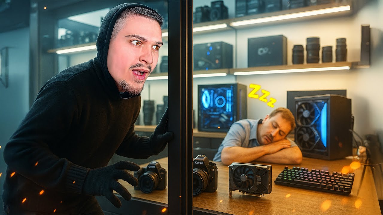 Pronari tu Flejt, Un i Vodha Kamera edhe Kompjutera | Crime Simulator #6