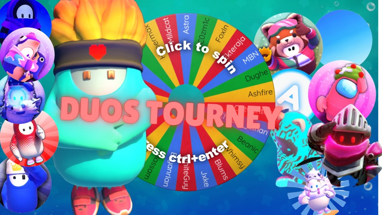 THE FALL GUYS YOUTUBER DUOS TOURNAMENT