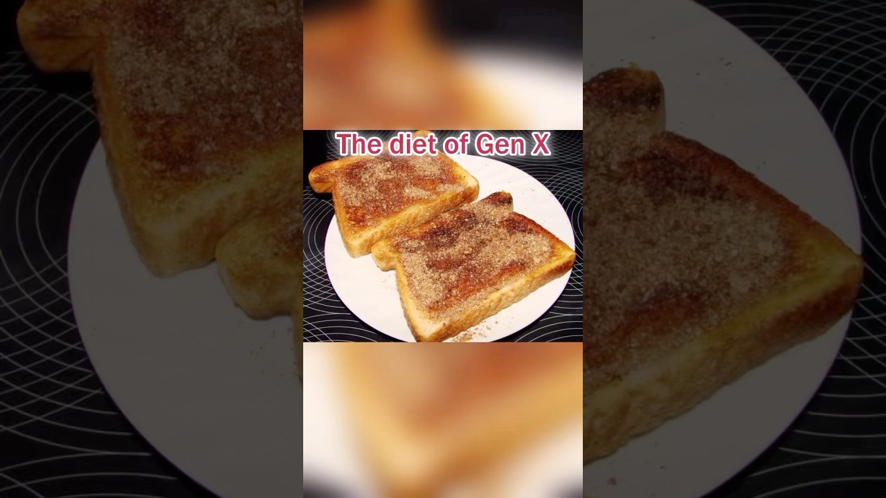 Вкусная еда, которой наслаждается поколение X, несмотря на тяжелые условия. #ностальгия #детскиев...