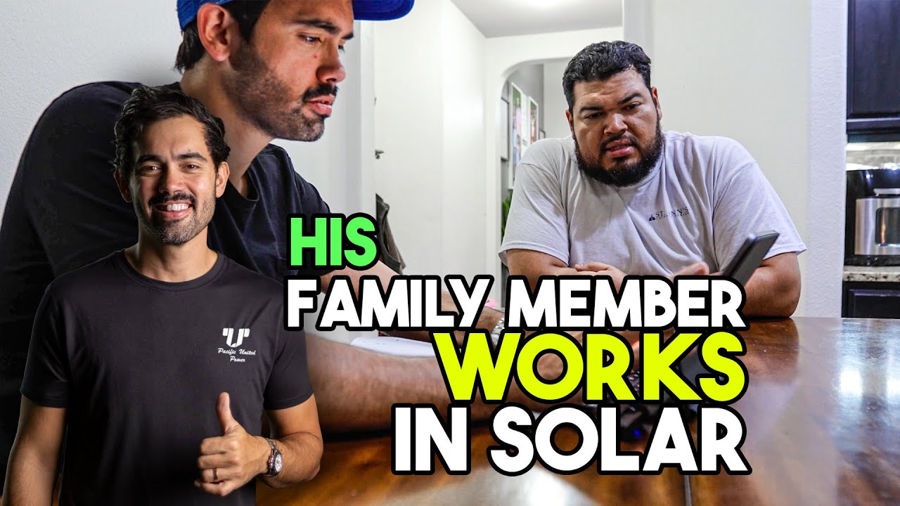 SOLAR SALES in TEXAS - I SELL a COMPETITOR's Family - 2024