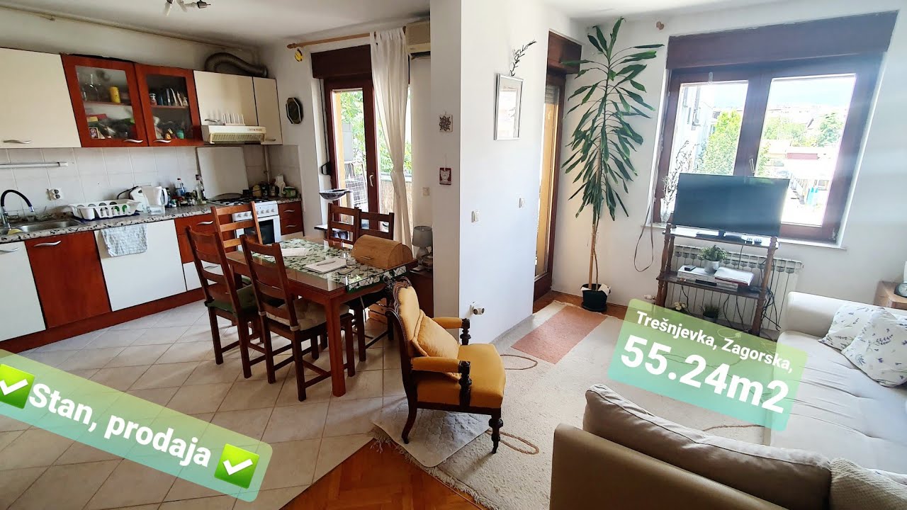 Tre&scaron;njevka, Zagorska, 55.24m2 - BEZ PROVIZIJE ZA KUPCE