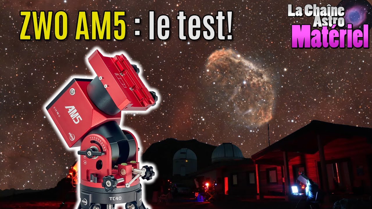 monture ZWO AM5 harmonic drive : le test... sans concessions!