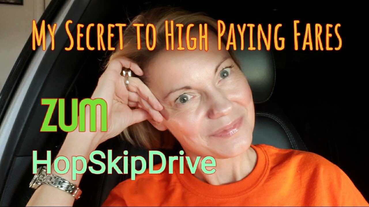 MY SECRET WAY TO MAKE MORE MONEY DRIVING FOR HOPSKIPDRIVE & ZUM