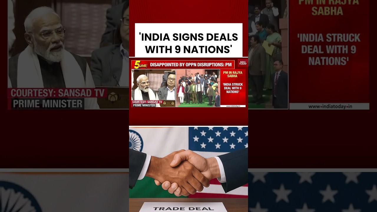 #pmmodi Announces #india Signs Deals with 9 Countries | #rajyasabha  Update