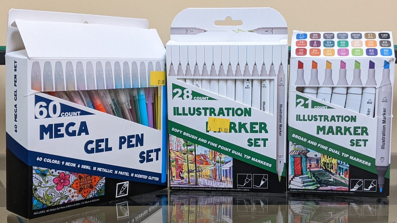 Five Below Marker and Pen Review!