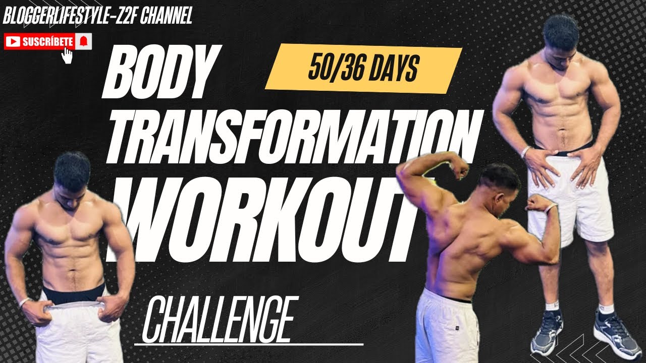 36 / 50 days challenge body transformation  I get good results of my body biceps & triceps workout 