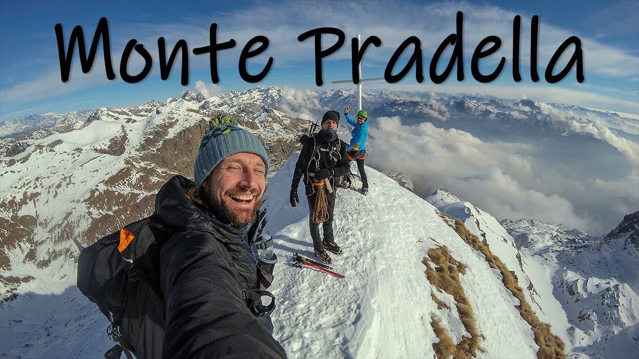 Monte Pradella (2626 m.) Via Normale Invernale - Orobie, Bergamo