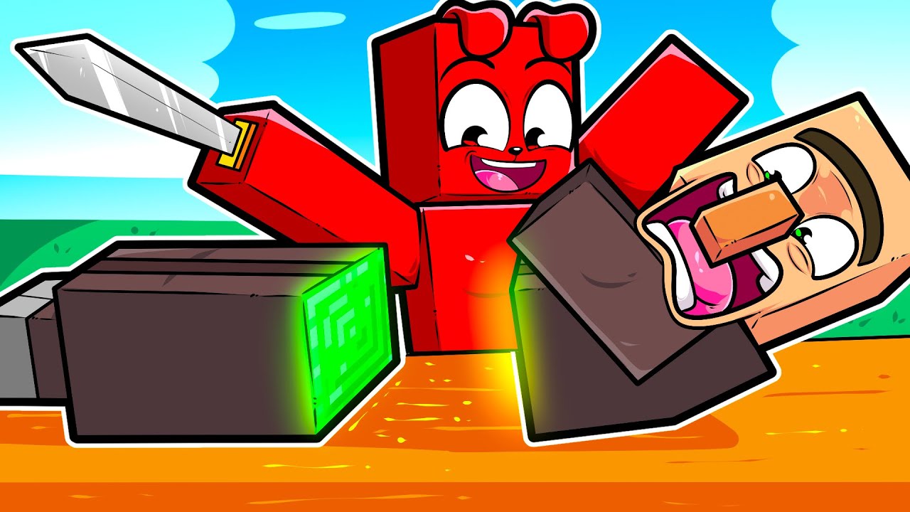 PRZECINAM MOBY na P&Oacute;Ł w Minecraft!
