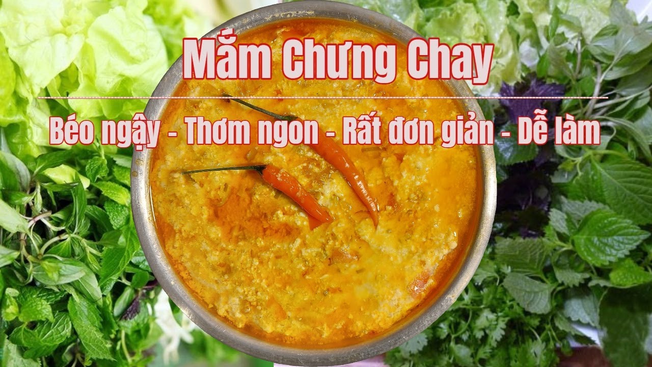 Mắm Chưng Chay - Béo Ngậy - Thơm Ngon - Đậm Đà  - Rất Đơn Giản & Dễ Làm | CUỘC SỐNG FRANKFURT