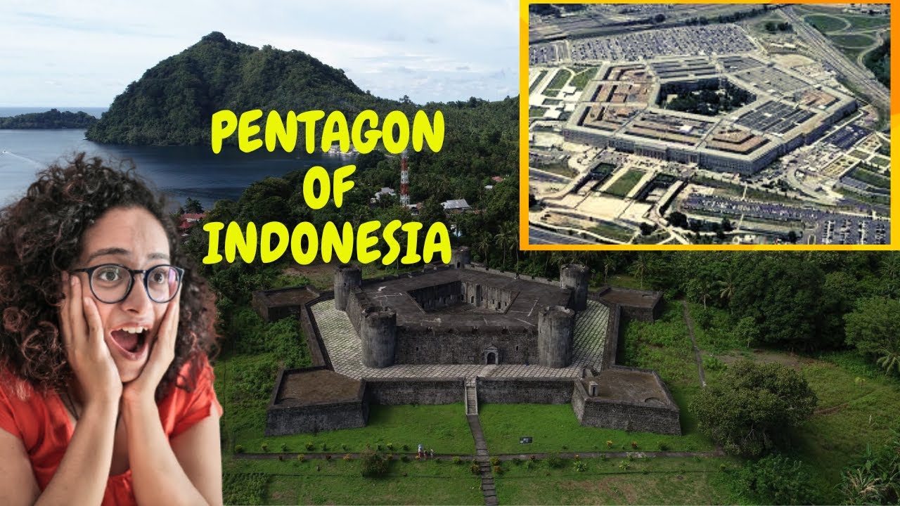 PENTAGON OF INDONESIA !!!! Benteng Belgica Banda Neira MALUKU INDONESIA #pentagon