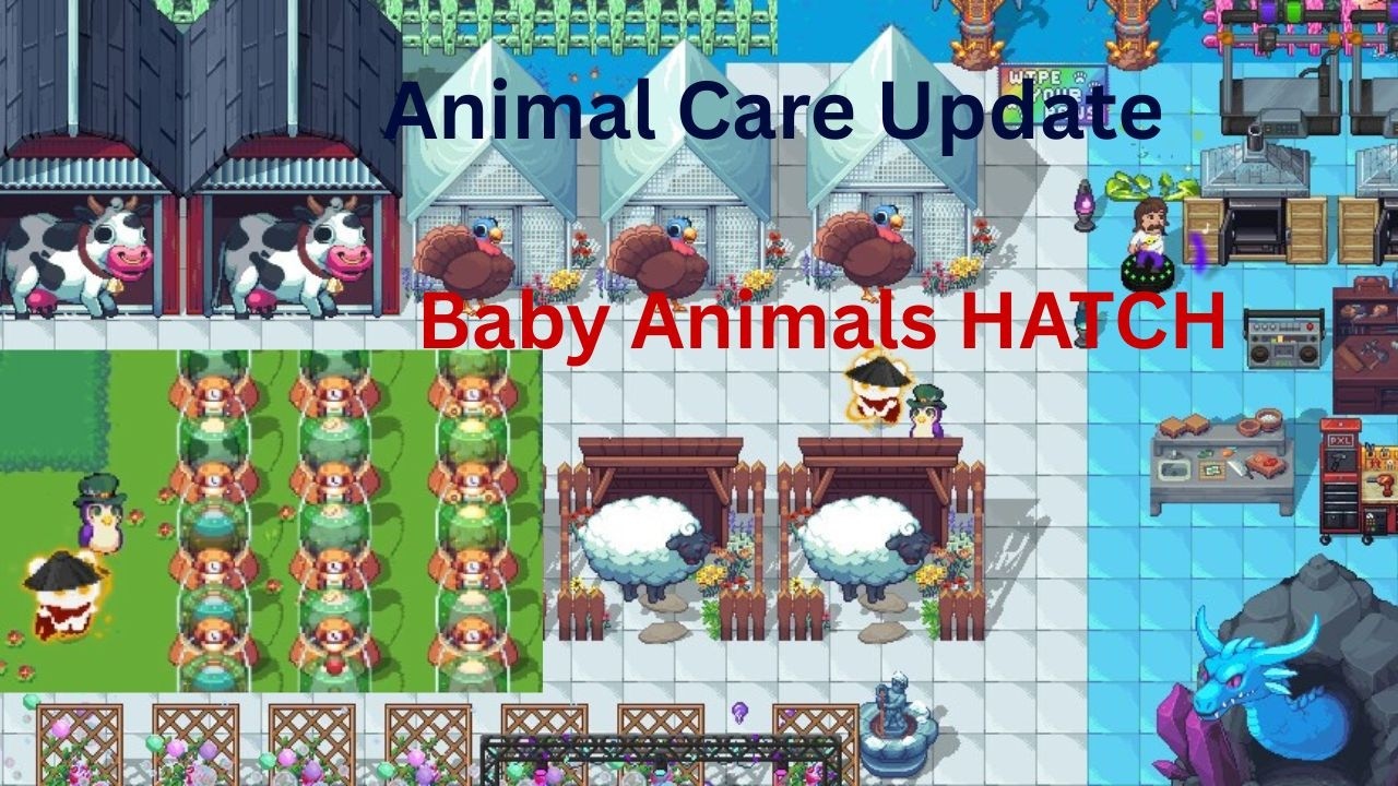PIXELS︱Animal Care Update EXPLAINED + Baby Animal Hatching LIVE