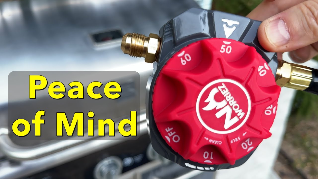 NO WORRIEZ BBQ Shut Off Gas Timer-Perfect for Peace of Mind!