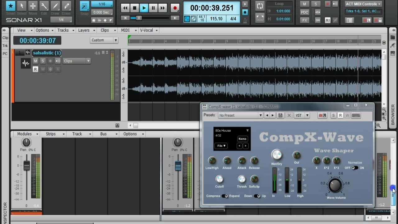 CompX-Wave VST 2.4- Latin House Mix- SonicXTC