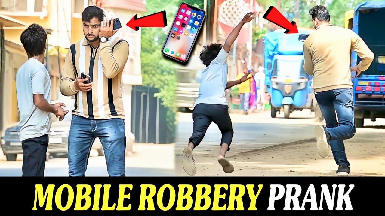 Mobile Robbery Prank With Twist 😅 | Prakash Peswani Prank |