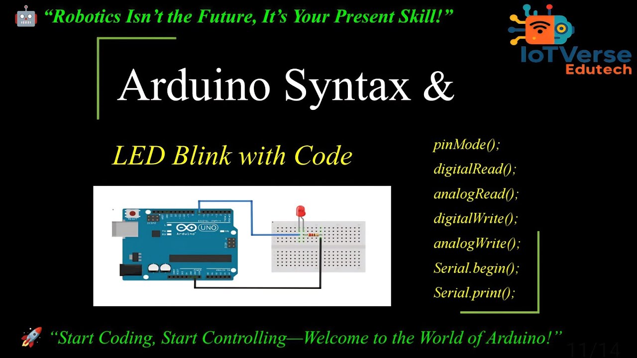 LED Blink & Traffic Light Project | Arduino projects | Arduino tutorial