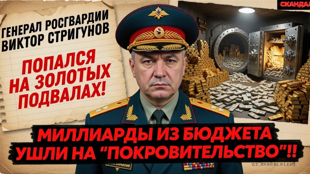 300 млрд из бюджета Росгвардии: золото в подвалах и крыша для патриотических каналов
