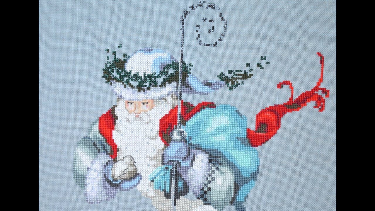 25  - Winter White Santa by Mirabilia отчет 1 СП Тайна Мирабилии