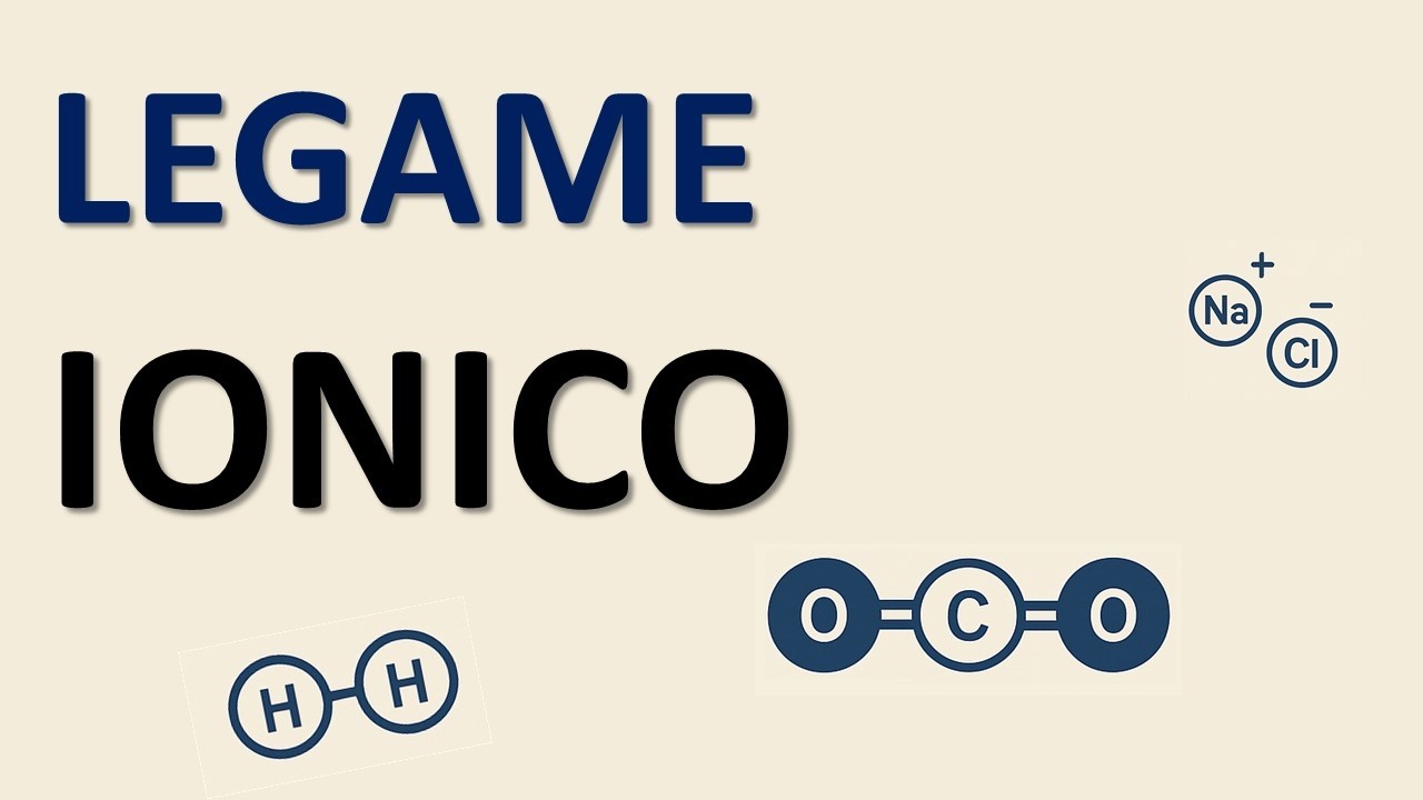 Parliamo del LEGAME IONICO