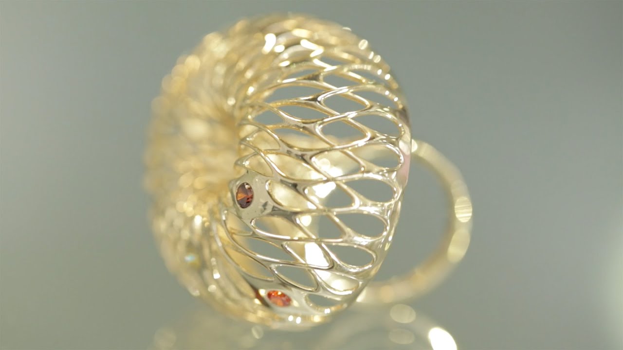 Lionel T Dean's 3D-printed gold collection aims to transform the jewellery industry