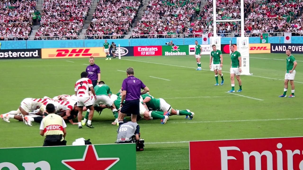 ラグビーワールドカップ2019日本大会」アイルランド代表戦