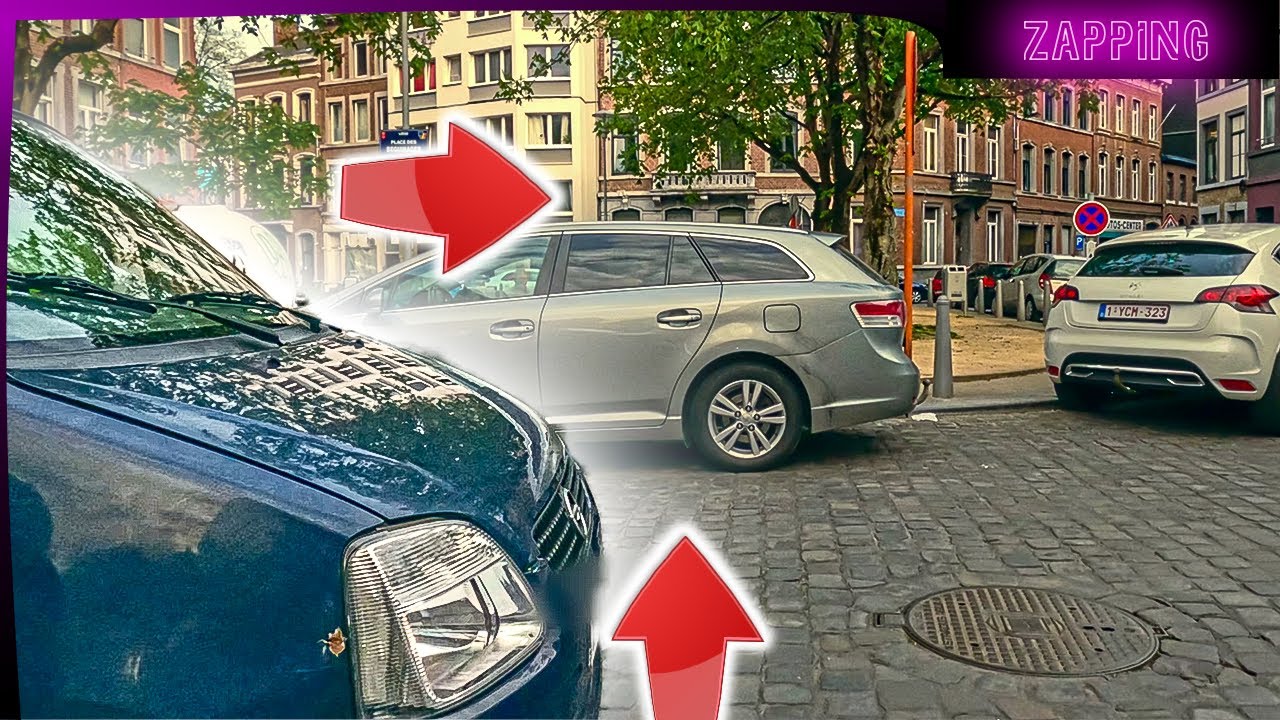 Je termine sur son capot ? + téléphone au volant - Zapping #Liège